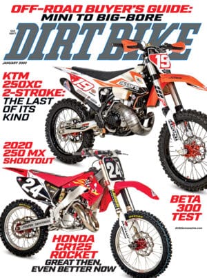 Dirt Bike January 2020