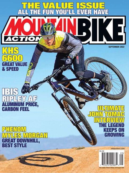 Mountain Bike Action September 2022
