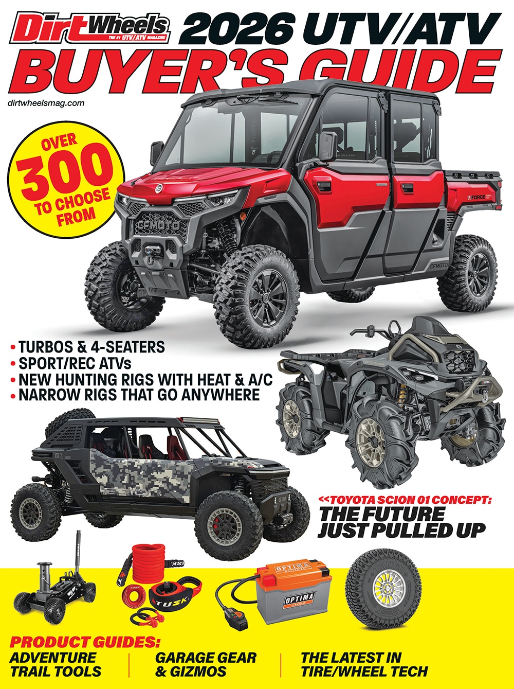 DIRT WHEELS 2026 UTV/ATV BUYER'S GUIDE